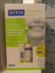 Набор Dentaid Vitis Orthodontic зубная паста 100 мл + ополаскиватель 500 мл + щетка 1 шт (8427426045835/8427426082588) фото от покупателей 1