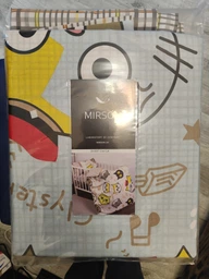 Комплект постельного белья MirSon Полуторный 143 x 210 см Kids&nbsp;Time&nbsp;18-0007&nbsp;Cool&nbsp;Cat Бязь (2200007002467) фото от покупателей 2