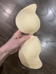 Невидимый бюстгальтер Fly Bra Invisible с поддержкой открытой спиной и чашками формы манго 75A бежевый R9245 А фото от покупателей 3