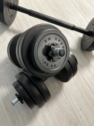 Гантели с функцией штанги 2 в 1 RN-Sport 36 кг (BD-TR36) фото от покупателей 12
