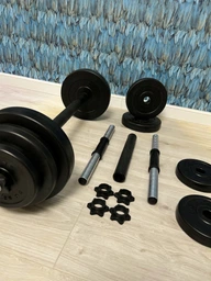 Гантели с функцией штанги 2 в 1 RN-Sport 36 кг (BD-TR36) фото от покупателей 6
