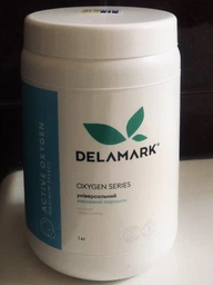 Пральний порошок DeLaMark З активним киснем 1 кг (4820152333582)