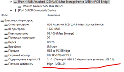 Зовнішня кишеня Blueendless 2806N для NVMe (PCIe) M2 SSD USB 3.1 Gen 2 Type-C