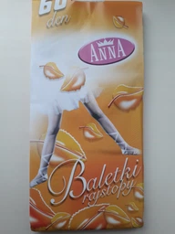 Колготки для танцев, балета и гимнастики Anna бежевые 60 Den 146см BR-60BG-BK(146) фото от покупателей 2