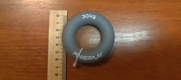 Еспандер кистьовий силіконовий PowerPlay PP-4324 Hand Grip Ring Hard 25 кг Чорний фото від покупців 11