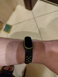 Ремінець BeCover Vents Style для Xiaomi Mi Smart Band 5/Mi Smart Band 6 Black-Red (705153) фото від покупців 1
