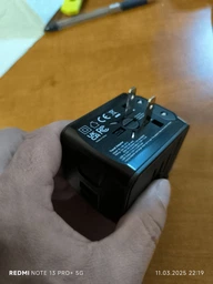 Универсальный адаптер для путешествий X-Stone Travel Adapter ORIGINAL +2 USB 3.4A Переходник для всех типов розеток фото от покупателей 5
