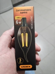 Світлодіодна лампа OSRAM B40 Filament 4W 2700К E14 (4058075432932) фото від покупців 1