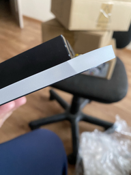 Люстра светодиодная потолочная LUMINARIA LOOK RGB 120W 4Q 540/70 BLACK 220V IP20, LED светильник с пультом ДУ для кухни, спальни, гостиной