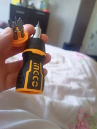 Отвертка с трещоткой INGCO Super Select 8 в 1 (AKISDS1728)