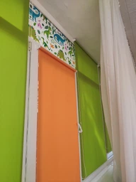 Ролета тканинна Roll Group Амелі LUX 190х165 Блакитний 12 фото від покупців 3
