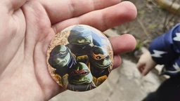 Значок Teenage Mutant Ninja Turtles TMNT Черепашки ниндзя #02
