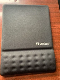 Игровая поверхность Sandberg Memory Foam с подставкой для запястья Black (520-38)