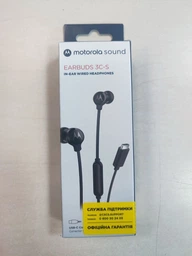 Наушники Motorola Earbuds 3C-S Black (5055374711200) фото от покупателей 5