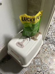Наповнювач Lucky Pet з тофу для котячого туалету з ароматом лаванди, 6 л фото від покупців 2