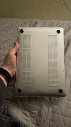 Захисний чохол-накладка Macbook Air 13.3" М1 (A1932/A2179/A2337)2019-2020р Рожево-Прозорий фото від покупців 5