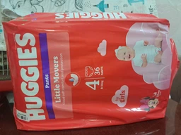 Підгузник Huggies Pants 4 M-Pack (9-14 кг) для дівчаток 116 шт (5029054237434) фото від покупців 8