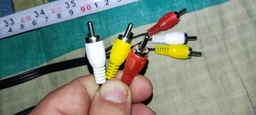 AV Кабель для Смарт тв приставок 3.5 мм (mini-Jack) - Тюльпаны (3хRCA) , 1.5 метра фото от покупателей 3