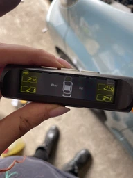 Система контролю тиску в шинах 433.92±50 КГц TPMS+Solar зовнішні датчики (ICL44)