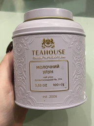Чай Teahouse Молочный Улун №204 в металлической банке 250 г (4820209843101) фото от покупателей 5