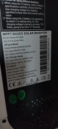 Автономний високочастотний інвертор 5.2kW Must PV18-5248 PRO DC48V - 5.2KVA/5200W WiFi, з комплектом для паралельного підключення (42-00153) фото від покупців 1