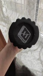 Массажный ролик (валик) Solid Grid Roller Mini 30 см фиолетовый (роллер, цилиндр для МФР и йоги, массажер для спины, ног, рук, шеи) WS-EF30-V фото от покупателей 4