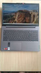 Ноутбук Lenovo IdeaPad Slim 3 15AMN8 (82XQ00L1RA) Arctic Grey / 15.6" IPS Full HD / AMD Ryzen 5 7520U / RAM 16 ГБ / SSD 512 ГБ фото від покупців 3