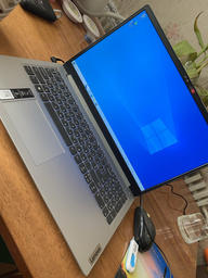 Ноутбук Lenovo IdeaPad 1 15AMN7 (82VG00RHRA) Cloud Grey / 15.6" IPS / AMD Ryzen 3 7320U / RAM 16 ГБ / SSD 512 ГБ