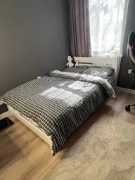 Двуспальная Кровать из дерева сосна 120*200 Престиж MECANO цвет Белый 19MKR021 фото от покупателей 2
