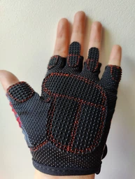 Жіночі рукавички для фітнесу Contraband Pink Label 5237 Sugar Skull Gloves (Рожевий S) фото від покупців 3