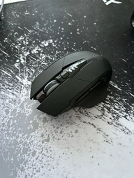 Бездротова ігрова комп'ютерна миша INPHIC F1 2.4G на акумуляторі чорна фото від покупців 1