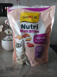Вітаміні GimCat для котів кормова добавка ГімКет Мальт Кісс з мальтом таблетки 450г арт.427003/417097 (4002064417097)