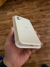 Чехол-накладка Silicone Full case camera SQUARE (квадратные) для IPhone 11 Black (25) чёрный фото від покупців 1