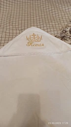 Крижма та плаття для хрещення дівчинки з колосками 68 см білий KD33KR14-KoronaKolosky-22 Ladan фото від покупців 1