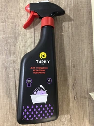 Засіб для чищення акрилових поверхонь Turbo 450 мл (4820178060806) фото від покупців 3