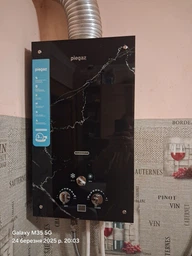 Газовий проточний водонагрівач Piegaz Afrodyta onyx marble фото от покупателей 4