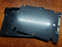 Адаптер в корпусе SATA III - > M.2 SSD NGFF KEY-B переходник Черный фото от покупателей 5