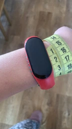 Ремешок ArmorStandart Braided Solo Loop для Xiaomi Mi Band 7/6/5/4 Size S Red (ARM59182) фото от покупателей 3