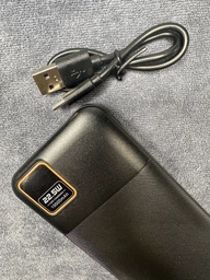 Павербанк 50000 mAh 22.5 с быстрой зарядкой PD/QC УМБ с 4 встроенными кабелями ручкой и LED-фонарем Pavlysh PBU-50k фото от покупателей 10