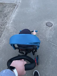 Детский велосипед 4 в 1 Globber Explorer Trike Teal от 10 месяцев до 5 лет (634-105)