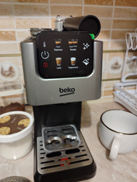 Кофеварка рожковая Beko CEP5304X фото от покупателей 17