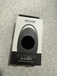 Силиконовая щетка для душа Joko Blend Silicone Body Scrubber Черная (4823109411173) фото от покупателей 1