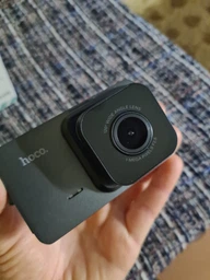Автомобильный видеорегистратор HOCO DV9 720P/30fps с 3" IPS дисплеем, угол обзора 120°, карта до 64GB Черный фото от покупателей 2