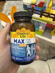 Витамины и минералы Country Life Max for Men, 120 таблеток