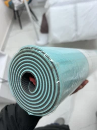 Килимок для йоги та фітнесу + чохол (мат, каремат спортивний) OSPORT Yoga ECO Pro 6мм (n-0007) Зелено-м'ятний фото від покупців 3