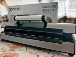 Вакуумний пакувальник Gorenje VS120E Pro ( сріблястий з чорним ) 21267 фото от покупателей 12