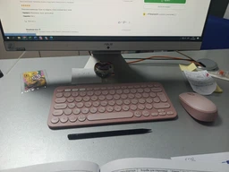 Клавиатура беспроводная Logitech Pebble Keys 2 K380s Bluetooth UA Tonal Graphite (920-011851) фото от покупателей 3