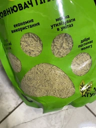 Наповнювач Lucky Pet з тофу для котячого туалету з ароматом м'яти, 6 л