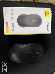 Беспроводная мышь Baseus F02 Ergonomic Wireless Mouse 2.4G Bluetooth 4000DPI Black фото от покупателей 4