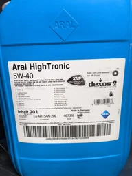 Олива двигуна Aral HighTronic 5W-40 4л. фото від покупців 12
